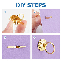 40 шт. 4-х стильная железная круглая ручка-кнопка для шкафа FIND-GF0003-80