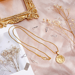 4 комплект 4 стиля 925 застежки-крючка из стерлингового серебра STER-PH0002-06