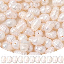100 шт. бусины из натурального пресноводного жемчуга PEAR-LT0001-11