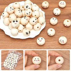 Древесина европейского бисера WOOD-GF0002-24B