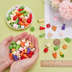 Непрозрачные кабошоны из смолы&nbsp;RESI-WH0038-66