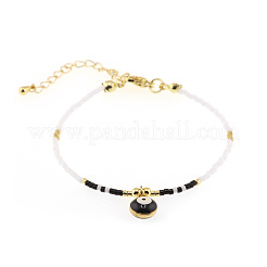 Богемные браслеты из сплава с эмалью и подвесками&nbsp;BL3978-1