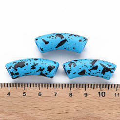 Непрозрачные акриловые бусины&nbsp;MACR-S372-001F-B07