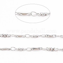 Цепи из нержавеющей стали 201 с прямоугольными и овальными звеньями STAS-N092-115