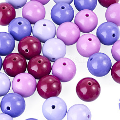 40 pz 4 colori perline acriliche opache&nbsp;MACR-TA0002-97B