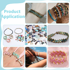 140шт 10 стиля натуральных и синтетических бусин из смешанных драгоценных камней G-UN0001-33