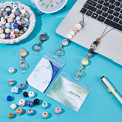 Наборы для самостоятельного изготовления ремешков для держателей визиток&nbsp;DIY-GA0002-87