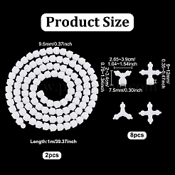 Пластиковая фигурка подвижный скелет AJEW-UN0002-52