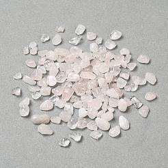 Естественно розового кварца бисер чип G-O103-12-01