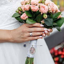 Наборы для изготовления брошей из овального сплава со стразами своими руками&nbsp;DIY-FH0009-70P