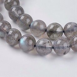 Природные лабрадорита бисер нитей&nbsp;G-G448-8mm-04B