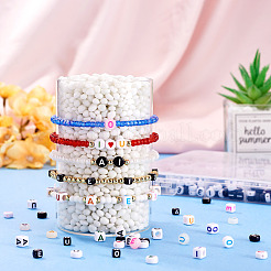 1000шт 40 стиля акриловые бусины&nbsp;MACR-TA0002-10