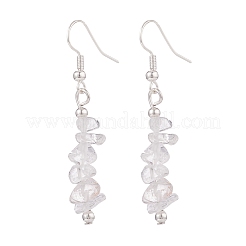 Набор украшений из бисера с кристаллами натурального кварца&nbsp;SJEW-JS01232-05