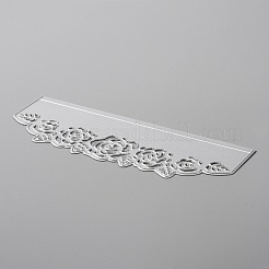 Stanzschablonen aus rosa Kohlenstoffstahl&nbsp;DIY-WH0304-455