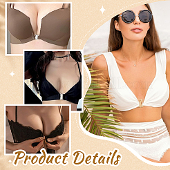 12 шт. 3-х цветные литые зажимы для бикини FIND-PH0026-91