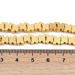 Гальванические нити из синтетических немагнитных гематитовых бусин&nbsp;G-C156-02