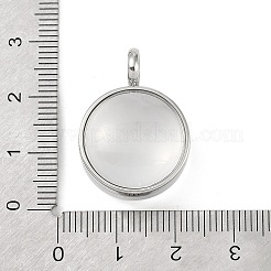 Medaillonanhänger aus Edelstahl 304&nbsp;STAS-S132-15P-04