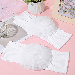 Банты для стульев из полиэстера с цветочным принтом&nbsp;FIND-WH20030-05B