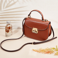 Bandoulière de sac en chaîne en cuir&nbsp;FIND-WH0093-10A
