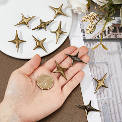 16 pin de solapa de aleación de estrella para ropa de mochila&nbsp;JEWB-FH0002-96AB