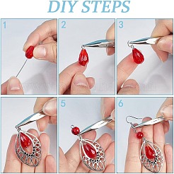 94 шт. каплевидные и геометрические бусины DIY-SC0016-43