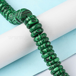 Perline malachite fili sintetici&nbsp;G-F743-06M
