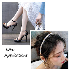 Исправление со стразами в два ряда DIY-BT0001-28