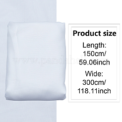 Tela de gasa de poliéster para manualidades de diy&nbsp;DIY-WH0888-04