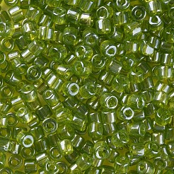 Transparente Farben Glanzglas runde Signalhornperlen&nbsp;SEED-S045-001A-D01