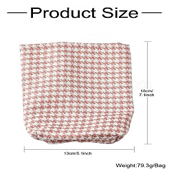 Ткань в клетку тартан подарок конфеты сумки на шнурке ST-CJ0003-01A