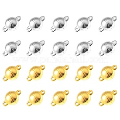 20 комплект 2 цвета aolly магнитные застежки&nbsp;PALLOY-CJ0002-44