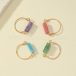 4 шт. кубовидный сплав с синтетическим вишневым кварцевым стеклом FS-WGC9A40-01