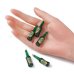 Прозрачные смоляные подвески RESI-YW0001-41