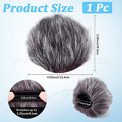 Чехлы для микрофонов из полиэфирной шерсти&nbsp;DIY-WH20007-277B-03