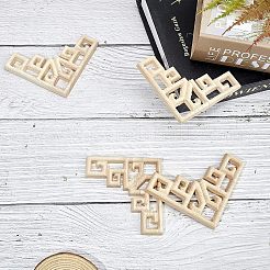 Резная накладка из натурального дерева WOOD-FH0001-30