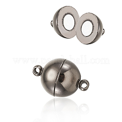 Круглая латунная магнитная застежка KK-TA0007-44B