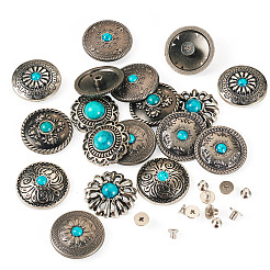 Декоративные заклепки из цинкового сплава BUTT-TA0001-24