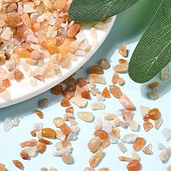 Perles de puce aventurine rouge naturel&nbsp;X-G-O103-01