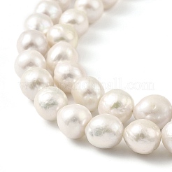 Натуральные бусины из жемчуга эдисон нити&nbsp;PEAR-B004-01A-05A