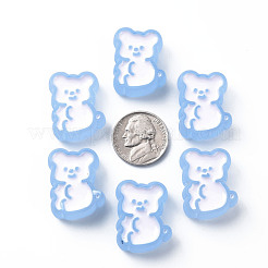 Прозрачные акриловые бусины&nbsp;MACR-S374-07B-04