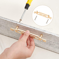 Дверные ручки шкафа из цинкового сплава FIND-WH0097-18G