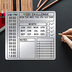 Трафареты для штампов из нержавеющей стали DIY-WH0279-120