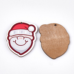 Печатные подвески из липы WOOD-S045-049