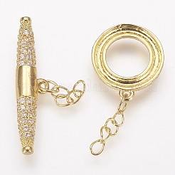 真鍮マイクロパヴェキュービックジルコニアリングマンテル  ゴールドカラー  リング：15x13x2mm  バー：6x27x4mm。&nbsp;X-ZIRC-P050-11G