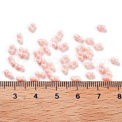 Непрозрачные цветные стеклянные бусины&nbsp;SEED-A033-06C