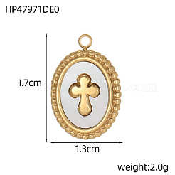 Подвески из нержавеющей стали 304 STAS-OY005-48G