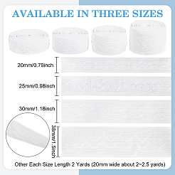 8 ярд 4 стилей полиэстеровая нескользящая силиконовая эластичная лента-фиксатор для швейного проекта OCOR-BC0005-76
