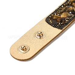 Armband aus Wildlederimitat mit Druckknöpfen&nbsp;LS-BJEW-F428-04