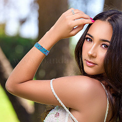 Гранулы cmолы браслеты BJEW-TAC0080-01B