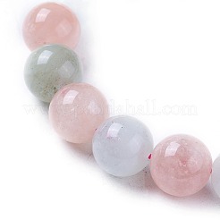 Braccialetti naturali morganite stretch&nbsp;BJEW-F388-02